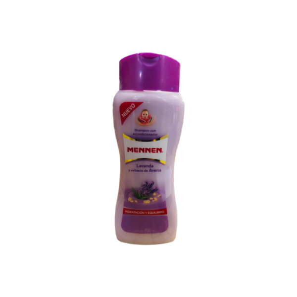 F 15-86 - 12/700 SHAMPOO MENNEN LAVANDA Y AVENA