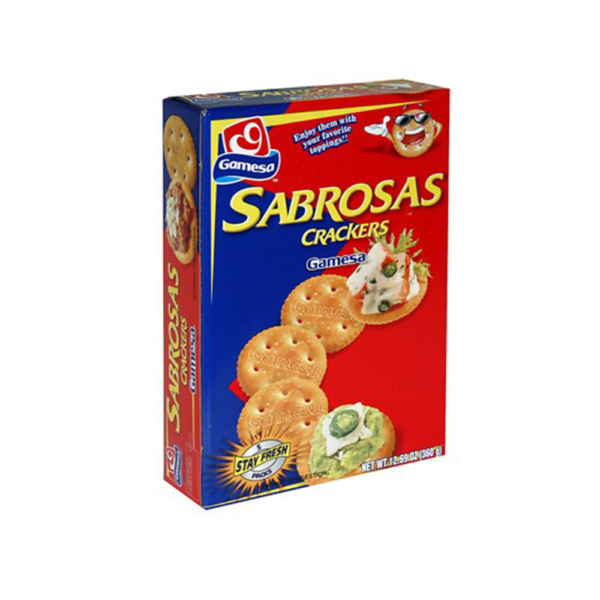 H 24-25 - 12/12.6 SABROSAS CRACKERS GAMESA