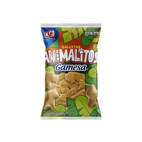 H 24-02 - 12/16 GALLETAS DE ANIMALITO GAMESA