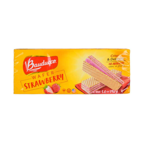 H1 24-85 - 18/5 WAFER STRAWBERRY BAUDUCCO