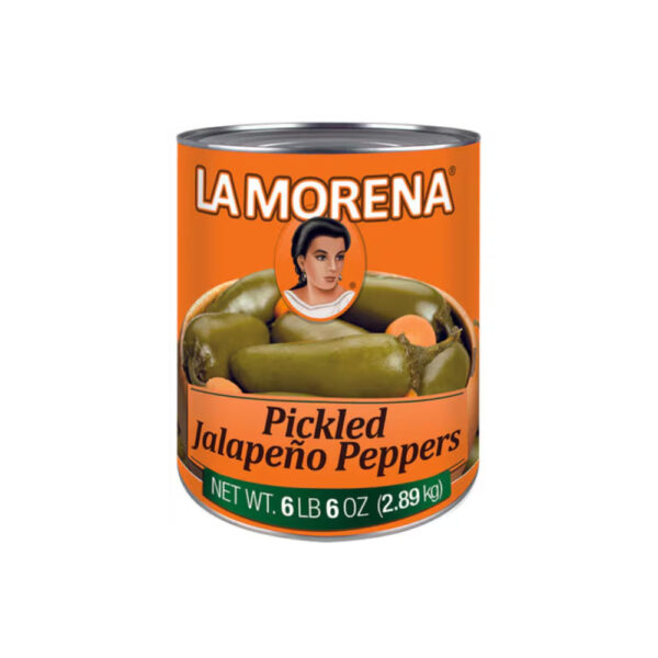 J1 27-01 - 6/10 LA MORENA WHOLE JALAPEÑOS