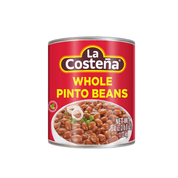 J2 28-36 - 12/40 LA COSTENA WHOLE PINTO BEANS