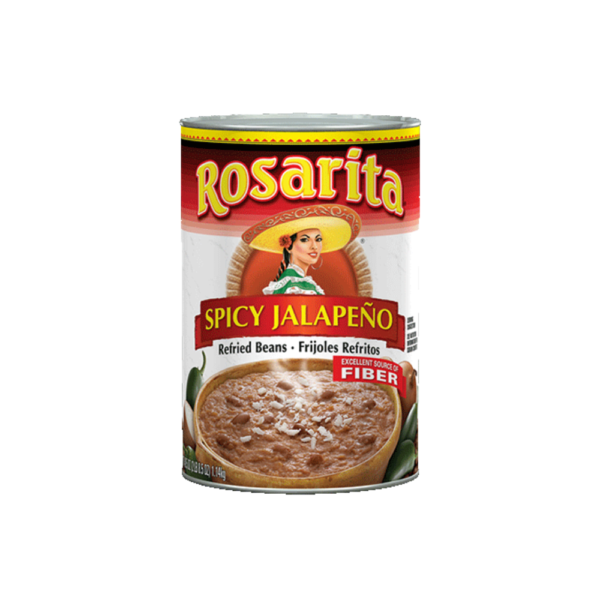 K1 28-82 - 12/16 ROSARITA SPICY JALAPEÑO REFRIED BEANS