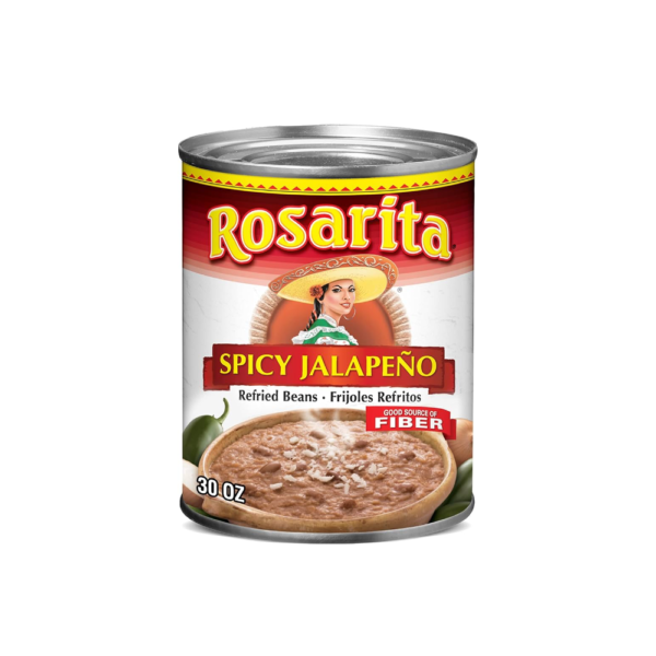 K1 28-84 - 12/30 ROSARITA SPICY JALAPEÑO REFRIED BEANS