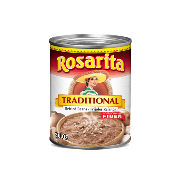 K1 28-85 - 12/40 ROSARITA TRADITIONAL REFRITOS BEANS