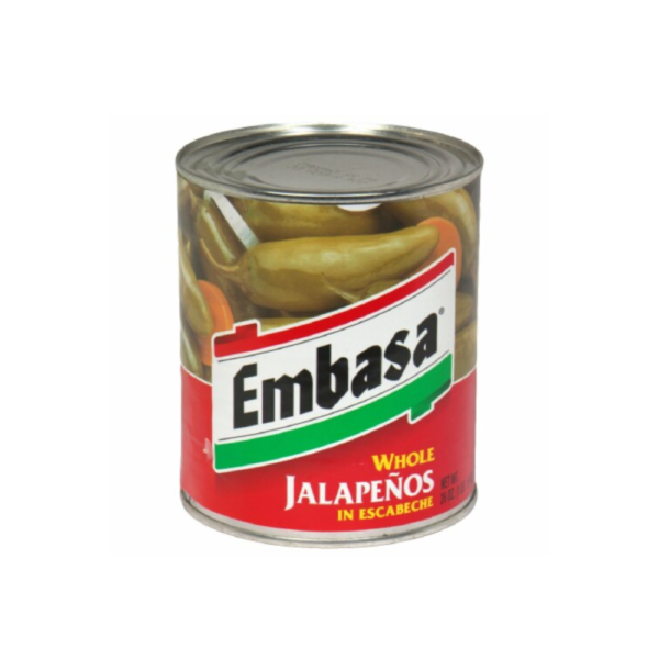 L 29-11 - 12/12 EMBASA WHOLE JALAPEÑOS