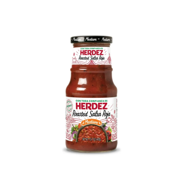 L 29-27 - 12/15.7 HERDEZ ROASTED SALSA RED