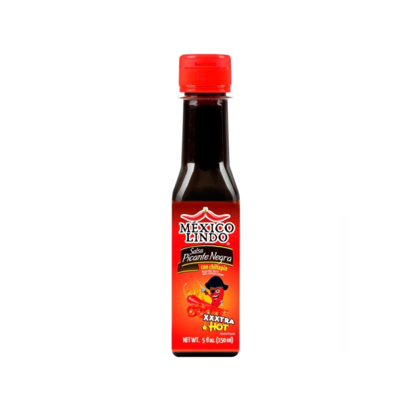 T2 30-20 - 12/5 SALSA PICANTE NEGRA XXXTRAHOT C/CHILTEPIN