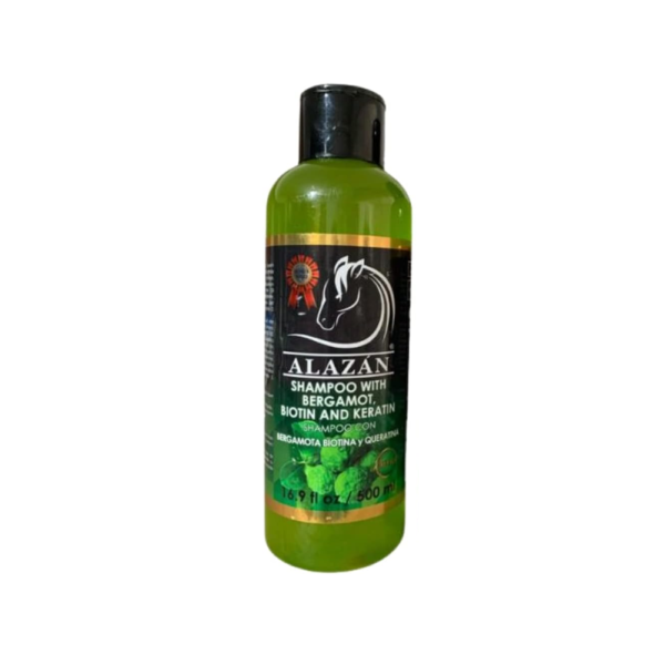 F 17-91 - 12/500 ALAZAN SHAMPOO BERGAMOT/BIOTIN-KERATIN