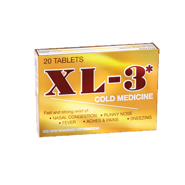 F1 19-41 -  12/20 XL3 COLD MEDICINE REG /AMARILLO