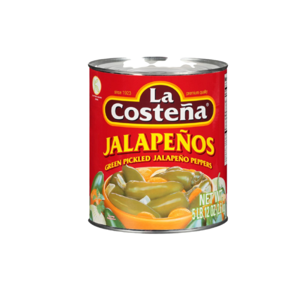 J2 28-02 - 6/10 LA COSTEÑA WHOLE JALAPEÑOS