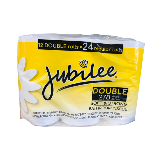 Q 40-02 - 4/12/278 JUBILEE DOUBLE WHITE2-PLY